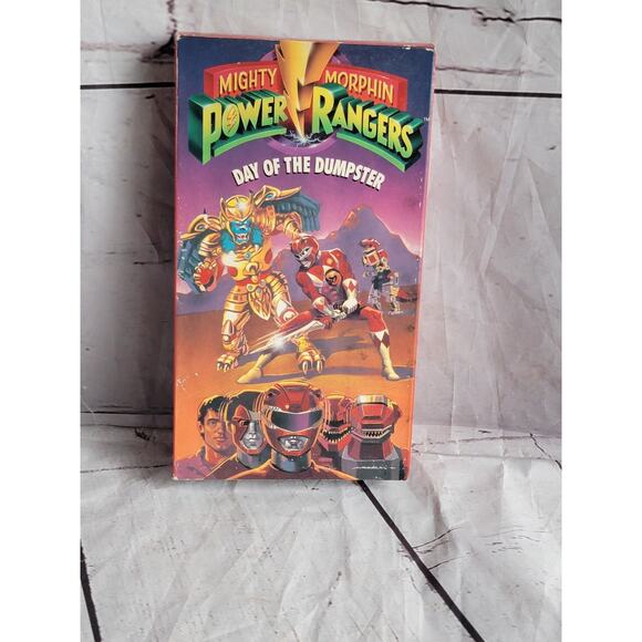 Mighty Morphin Power Rangers VHS Vol 1 Day of the Dumpster MMPR Saban - Picture 1 of 7